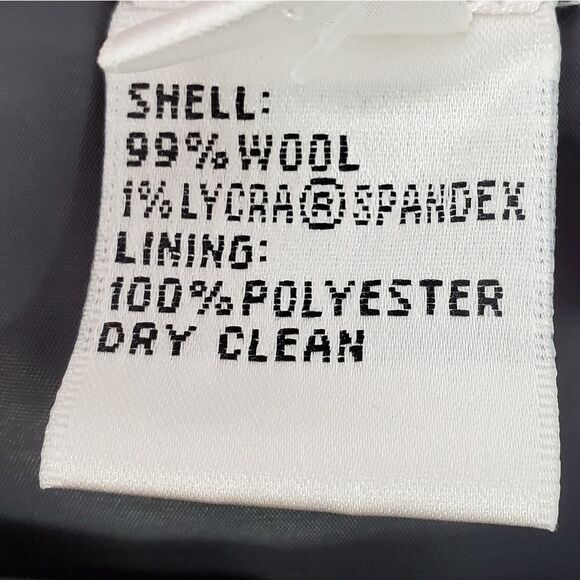 🔺️Talbots Gray Wool Blend Skirt w/Pockets Petite 6 - Picture 10 of 10